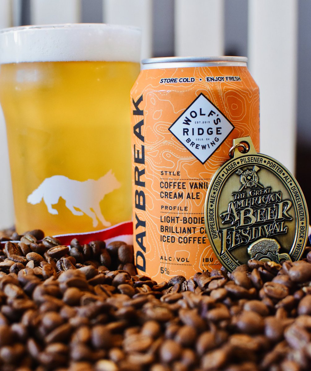 Pour yourself a pint of Daybreak this weekend and join us in celebrating its third year in a row medaling <a href="/GABF/">Great American Beer Festival</a> 🤩 🥈🥇🥈