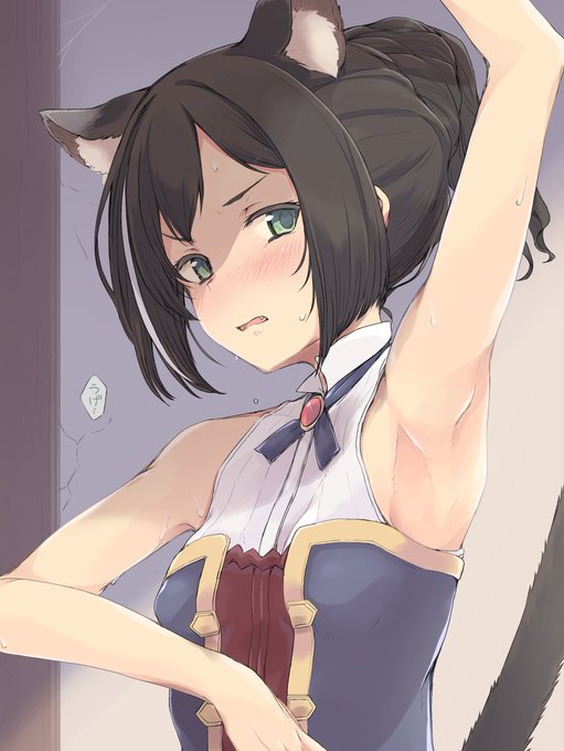 キャルちゃんの腋…うぅ… 