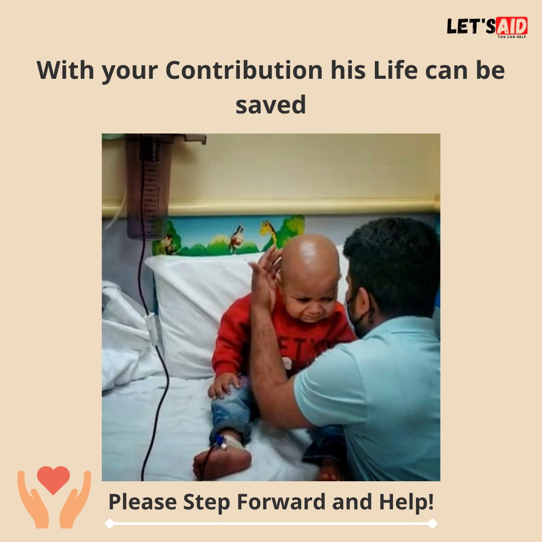letsaidorg's tweet photo. Let's try to make an effort and step forward to help Mayank and his family finally start living a pain-free and smiling life. Let us raise funds and help his father to reduce the burden of his treatment. 
Help us through - https://t.co/NgcSDxa6cE
#letsaid #letsaidtogether https://t.co/zFmZExtb9Y