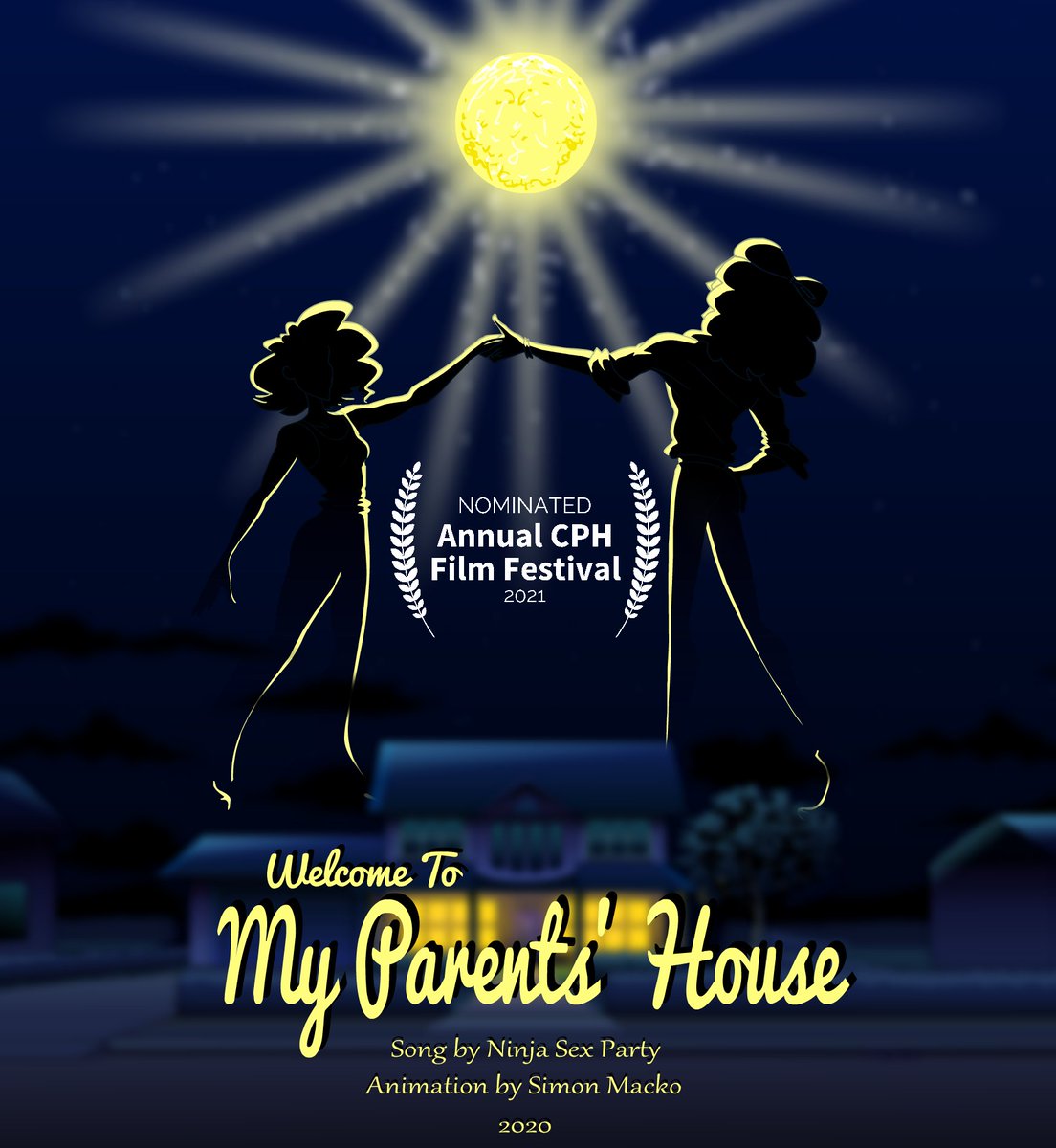 Hurray!! "Welcome To My Parents' House" just got nominated for Best Music Video at the Annual Copenhagen Film Festival!