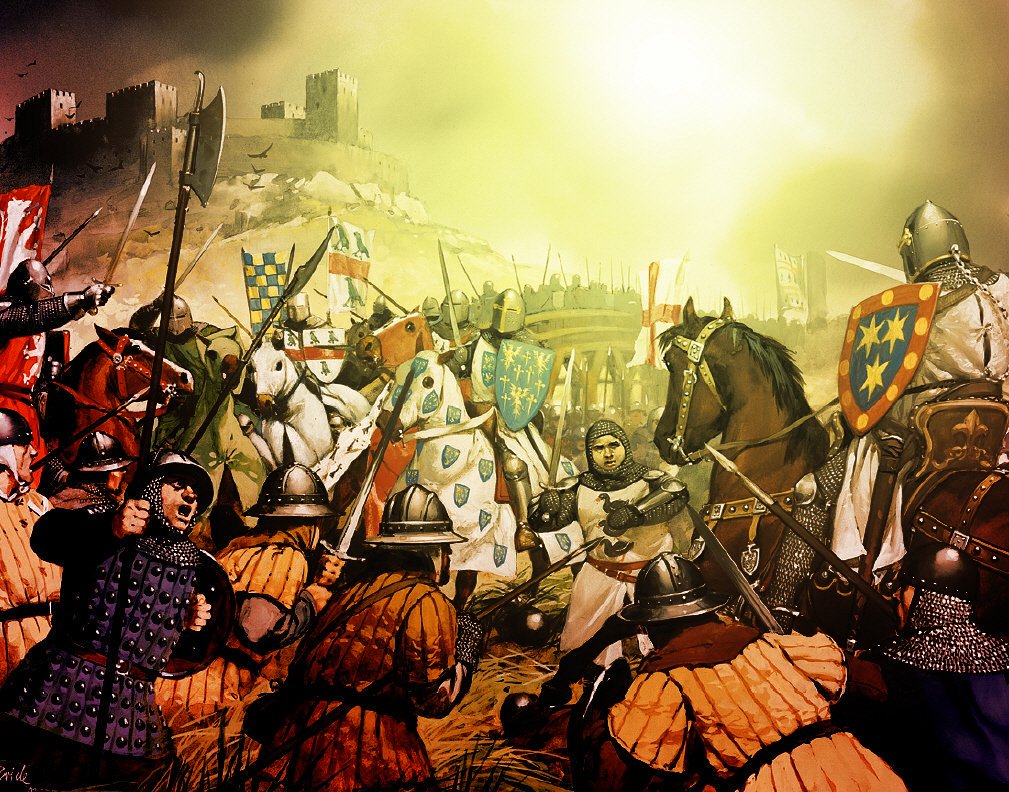 Брюс шотландский. Битва при Фолкерке 1298. Битва на Стерлингском мосту. Восстание Уоллеса. Battle of Stirling Bridge, 1297.