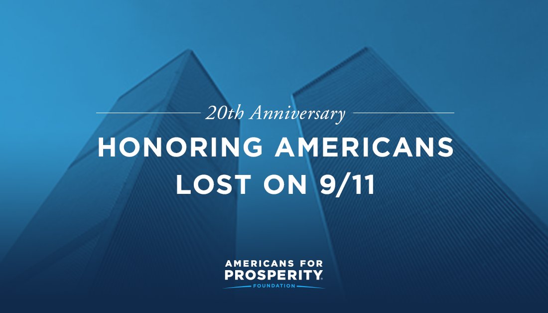 AFPFoundationWI's tweet image. 20 years ago 2,977 innocent people were lost in the tragic September 11th terror attacks. Today, we come together to honor their lives.