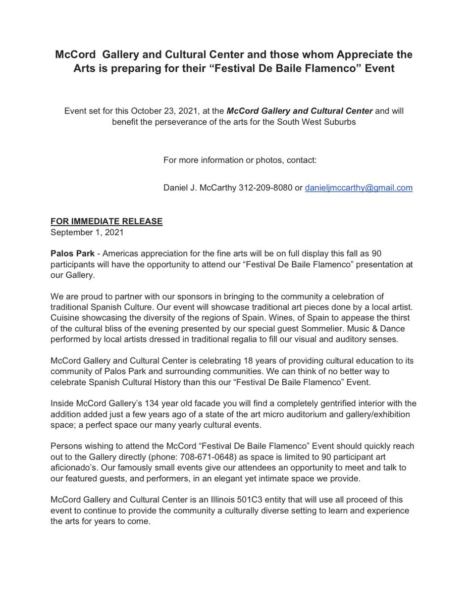 Hey <a href="/barstoolchicago/">Barstool Chicago</a> … how about helping us promote an event that celebrates Spanish Culture &amp; Art <a href="/McCordGallery1/">McCordGallery</a>?? <a href="/CremationGuru/">Daniel J McCarthy</a> is coordinating it and trust me … he’s right up your alley to talk to about it. We promise great food and wine at the event!