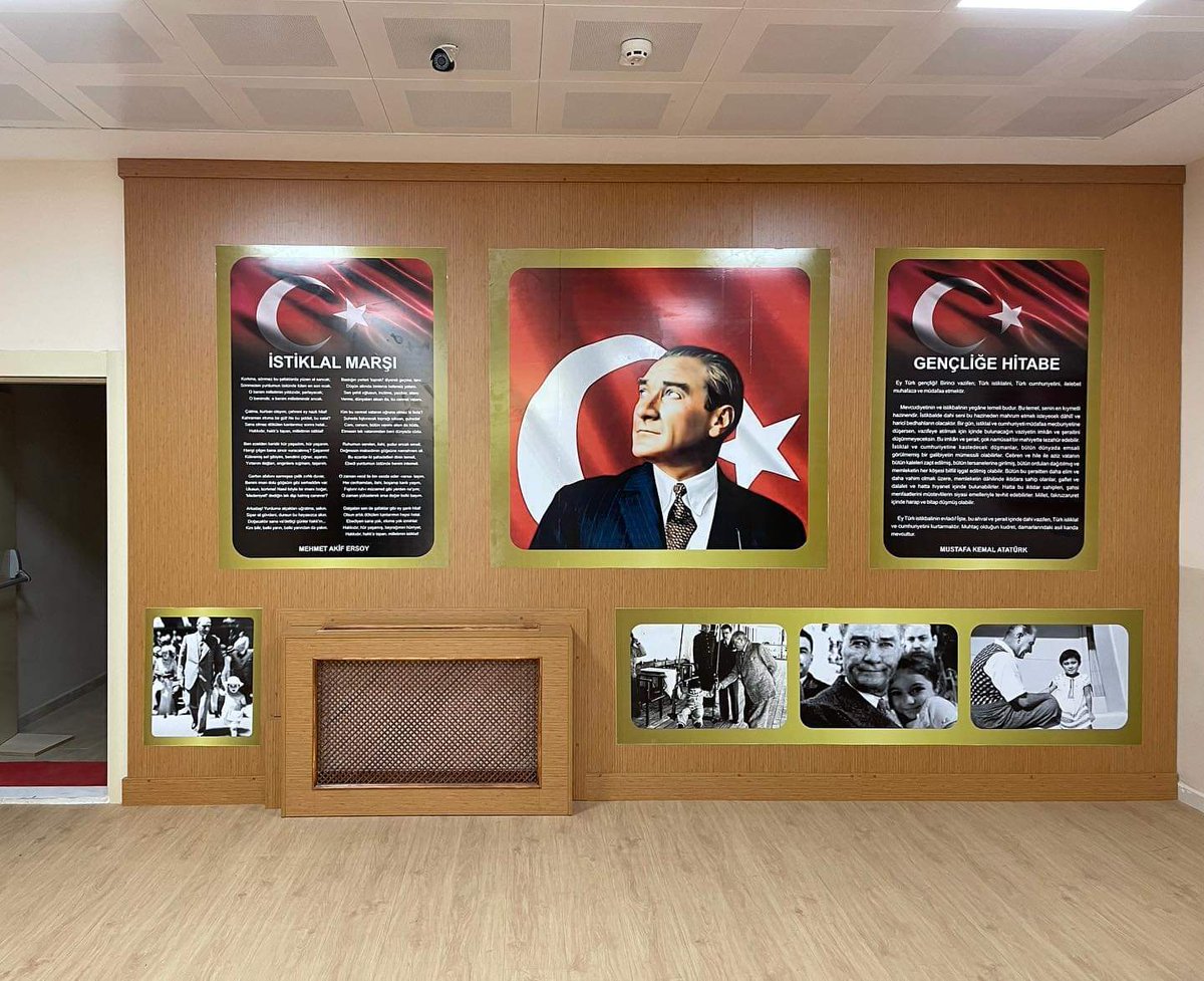 Okulumuza Atatürk köşemizi de yaptırdık…
Şehit Aybüke Öğretmen Anaokulu
