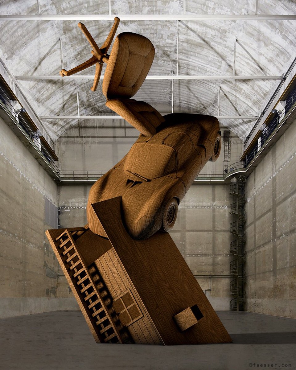 rolandfaesser's tweet image. What Is All About (All You Need Is…) - proposal for the Pirelli HangarBicocca in Milan; estimated height 12 m. From the &quot;Urban Hacking&quot; series  @hangarbicocca 
#rolandfaesser #pirellihangarbicocca #urbanhacking #allyouneed #monument #urbansculpture #publicart #sculpture