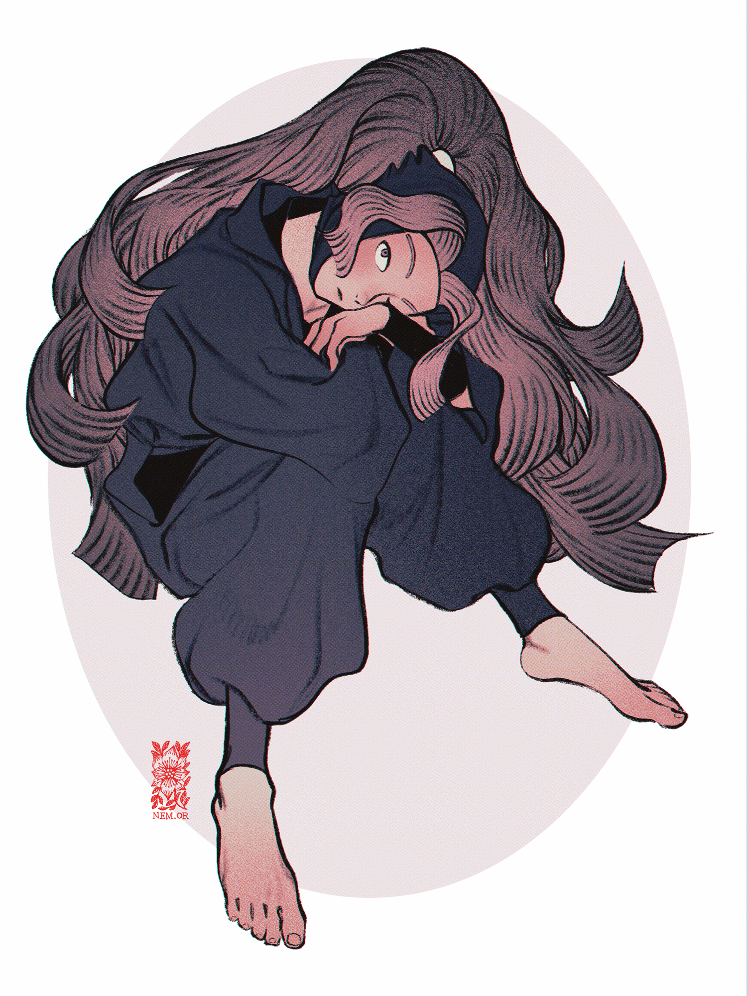 忍たま乱太郎 - 描き下ろしイラスト 綾部喜八郎 みんなで商いver