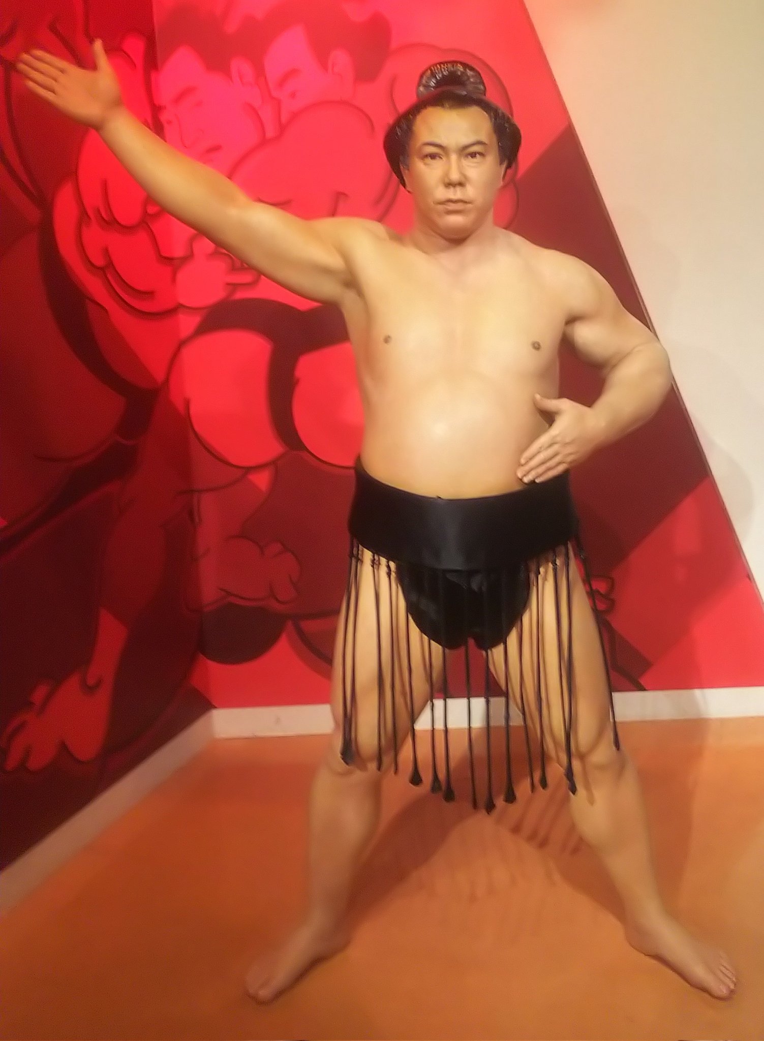 ミジンコ 22 ハロヲタ お台場の等身大フィギュアが有るテーマパーク マダム タッソーに行ってきました 左から 大島優子さん まゆゆ マツコさん 五郎丸さん 千代の富士さんです マダム タッソー T Co Zserxtiwvh Twitter