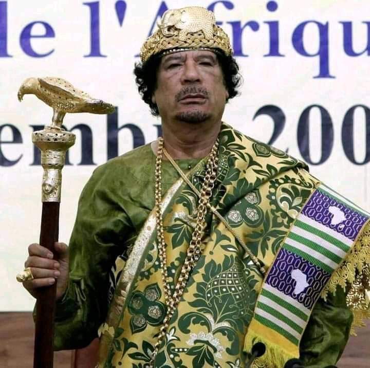M. Gaddafi.