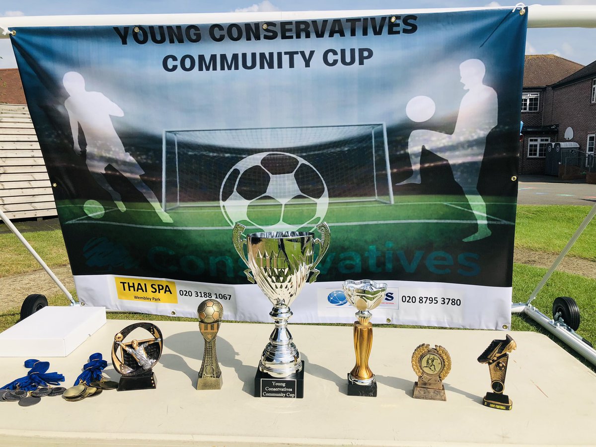 BrentWestCons's tweet photo. Young Conservatives Community Cup - 7A Side Football Tournament at Kingsbury Green Primary School
#youngconservatives #communitycup #footballtournament #kgps @msaikarthik @mabs_g @pranavpatel2467 @FloydDo15 @sanjanakarnani https://t.co/hZh7ZFF8E3