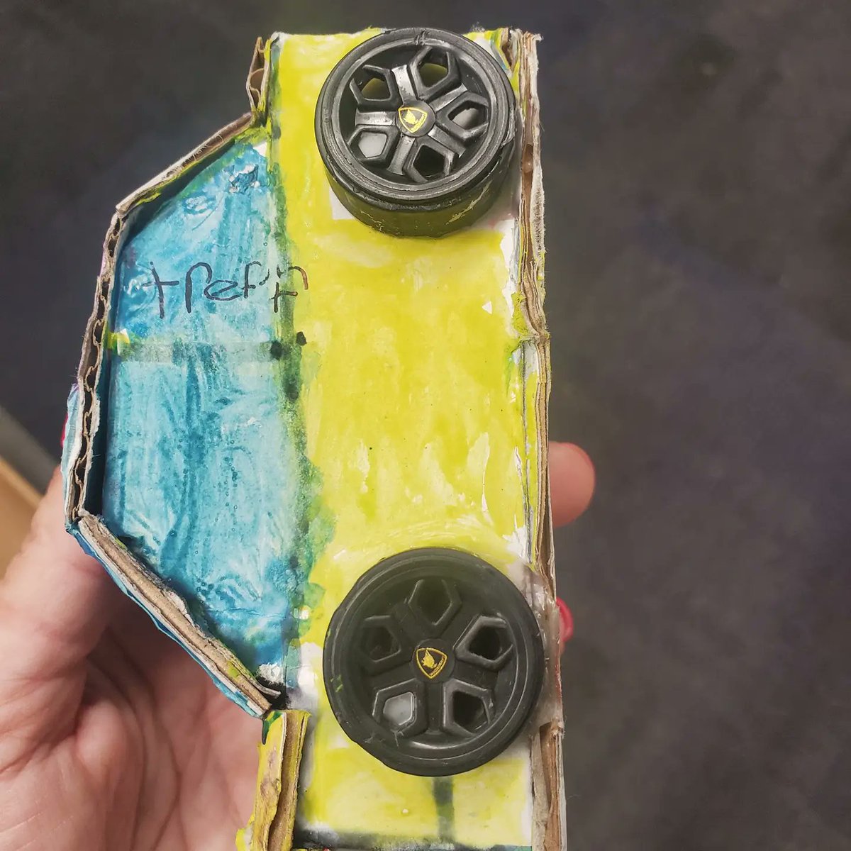 teamtreff's tweet photo. When your student does STEAM at home because he really enjoys it! Cardboard Car toy, so proud of this young man. #itscatchingon #teamtreff @CJUSDStudentSvc @ColtonJUSD https://t.co/tWqqow6DZx