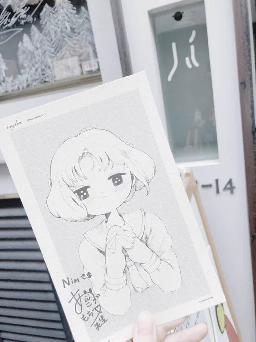 憧れのもちこ先生とお話できてとってもしあわせな時間でした🥰🤍季刊誌もすごくかわいい~~~!!
#もちこ個展 