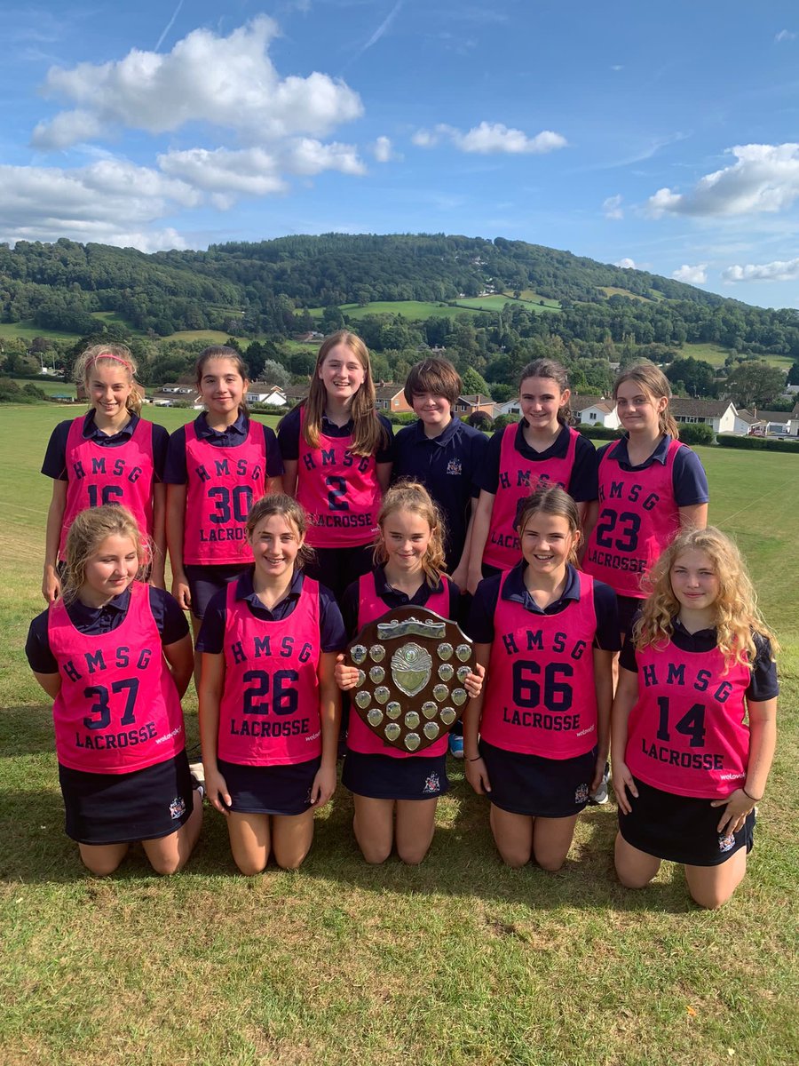 Incredibly proud of the U15 lacrosse team today. Welsh Rally Champions 2021! Congratulations! #gopink