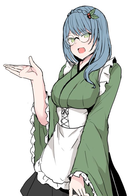 #まにゅアル
丸眼鏡といったらやっぱ大正浪漫だよね 