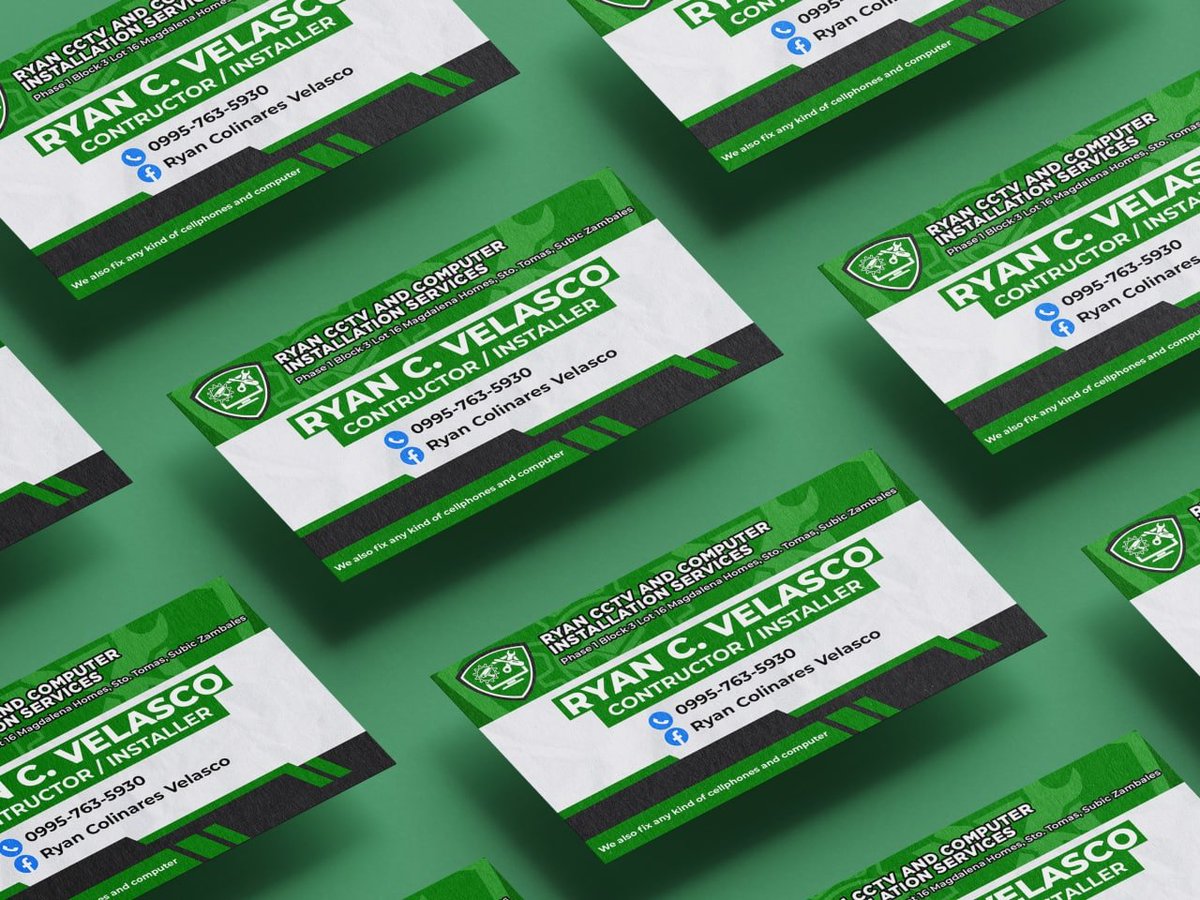 editwithbea's tweet image. Calling Card for Ryan CCTV and Computer Installation Services

#BDesigns
#VideoEditor 
#GraphicDesigner