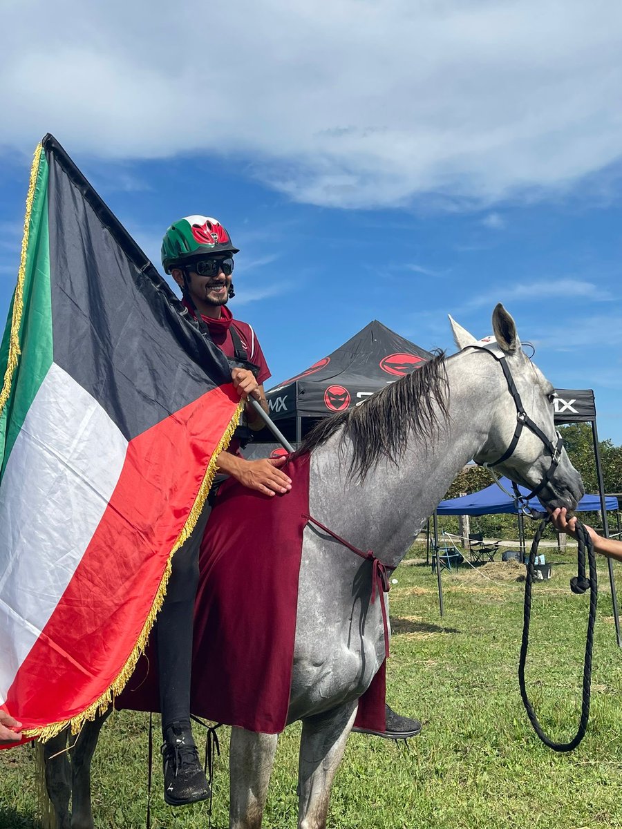 الحمدلله 🇰🇼

حصلنا على المركز الأول في بطولة Sames 
في فرنسا 🇫🇷

الفارس الدولي :
عبدالعزيز الهاني 
والجواد البطل DYALI

السبت 11/9/2021
 🥇