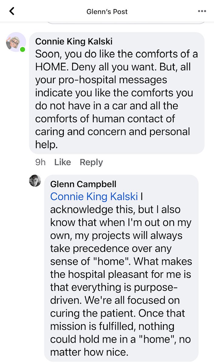 BadDalaiLama's tweet photo. 🏥⑭ Insights on "home", responding to a comment on the Facebook version of the post in 🏥⑫. #gpc_acvFB

👤https://t.co/LHjcck5qJZ (may be "friends only") https://t.co/3wZEnpv5UD