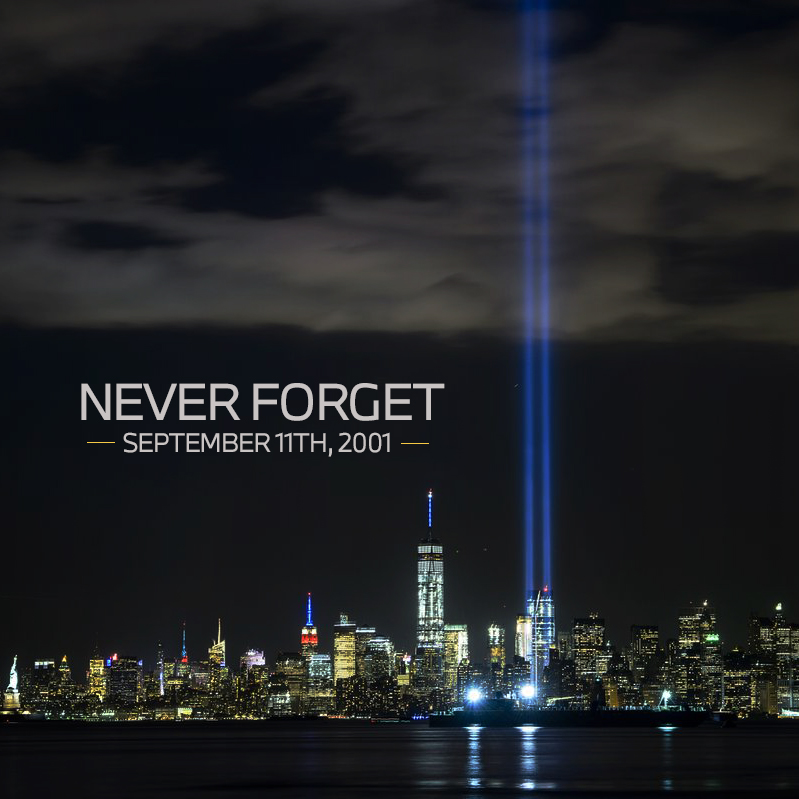 20 years. We will never forget.