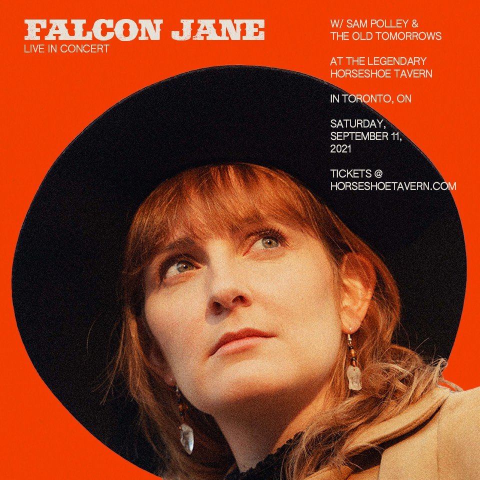 TONIGHT: <a href="/FalconJaneMusic/">Falcon Jane</a> is bringing her rootsy dream pop to the Horseshoe Tavern with <a href="/beingsampolley/">Sam Polley</a> and the Old Tomorrows!

Doors: 8:30pm
Sam Polley and the Old Tomorrows: 9pm
Falcon Jane: 10:15pm &amp; 11:30pm

Limited tickets remain here: bit.ly/2Xcaunm