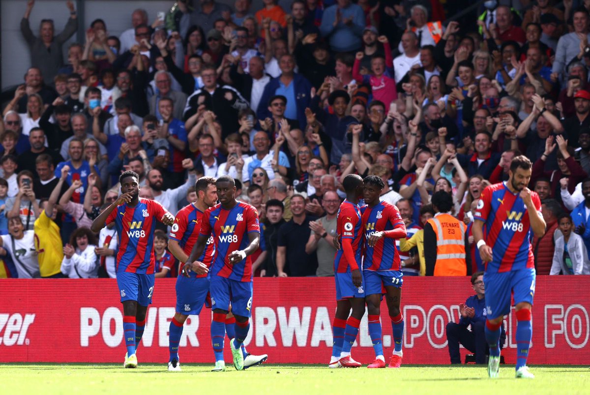 Oedouard22's tweet photo. Big win for the team! So proud to make my debut at home in front of the fans! Thank you for your all your support ❤️💙🦅 @CPFC https://t.co/fhe0mzlIV4