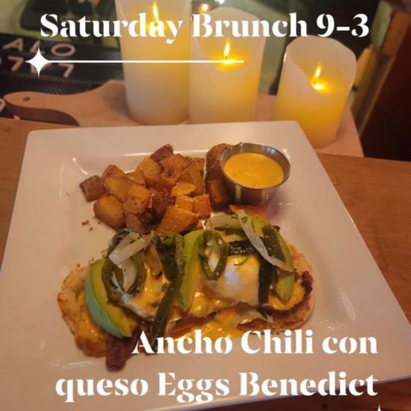 Saturday Brunch at Chez Zee 9-3. HH from 3-6 and Dinner 6-10pm featuring live piano. 
chezzee.com