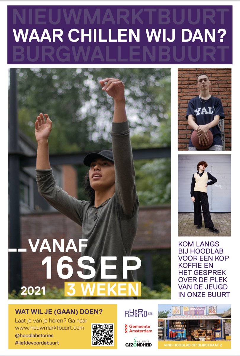 joagreenhouse's tweet photo. Vanaf donderdag staat Hoodlab op de Nieuwmarkt om te praten met de buurt over de buurt! Ik woon en werk al heel veel jaren in deze hood en ik hoop dan ook dat zo veel mogelijk mensen komen om mee te praten! #Amsterdam #Nieuwmarkt #Hoodlab #Event #Wallen #Mokum https://t.co/O3EWQPtJPb
