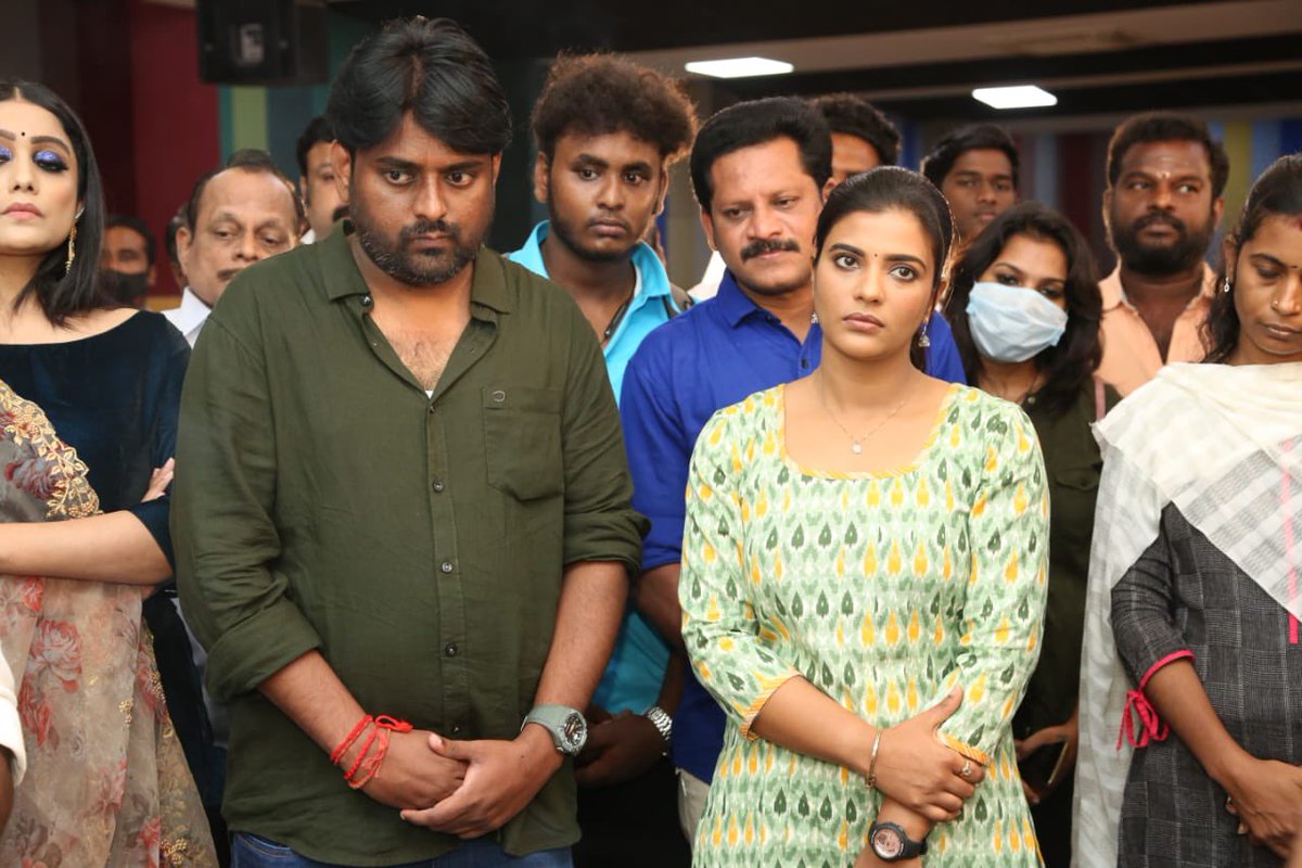 Rajasekar (@sekartweets) on Twitter photo .<a href="/aishu_dil/">aishwarya rajesh</a> begins her next with Arjun today. . <a href="/gsartsoffl/">GS Arts</a> #ProductionNo2 Directed by Dinesh Lakshmanan Produced by G. Arul Kumar
<a href="/off_dir_Dinesh/">DineshLakshmanan</a> <a href="/praveenraja0505/">Praveen Raja</a> @AbhiramiVenkat3 @Prankster_Ragul <a href="/DoneChannel1/">Done Channel</a> <a href="/digitallynow/">Digitally</a> .<a href="/aishu_dil/">aishwarya rajesh</a> begins her next with Arjun today. . <a href="/gsartsoffl/">GS Arts</a> #ProductionNo2 Directed by Dinesh Lakshmanan Produced by G. Arul Kumar
<a href="/off_dir_Dinesh/">DineshLakshmanan</a> <a href="/praveenraja0505/">Praveen Raja</a> @AbhiramiVenkat3 @Prankster_Ragul <a href="/DoneChannel1/">Done Channel</a> <a href="/digitallynow/">Digitally</a>