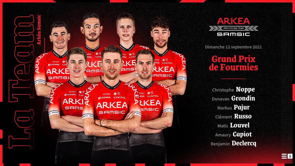 Retour en compétition demain lors du Grand Prix de Fourmies pour Benjamin Declercq suite à son opération ce printemps d’une sténose de l’artère fémorale.