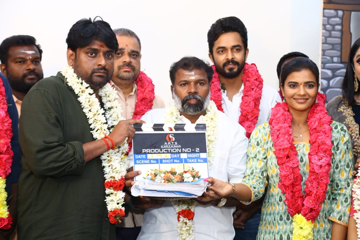 Filmi Street (@filmistreet) on Twitter photo GS Arts Production No2
.<a href="/gsartsoffl/">GS Arts</a> #ProductionNo2 Beings with Pooja Starring Aishwarya Rajesh, Action King Arjun in lead Directed by Dinesh Lakshmanan Produced by G. Arul Kumar
<a href="/aishu_dil/">aishwarya rajesh</a> <a href="/akarjunofficial/">Arjun</a> <a href="/off_dir_Dinesh/">DineshLakshmanan</a> <a href="/praveenraja0505/">Praveen Raja</a> @AbhiramiVenkat3 @Prankster_Ragul GS Arts Production No2
.<a href="/gsartsoffl/">GS Arts</a> #ProductionNo2 Beings with Pooja Starring Aishwarya Rajesh, Action King Arjun in lead Directed by Dinesh Lakshmanan Produced by G. Arul Kumar
<a href="/aishu_dil/">aishwarya rajesh</a> <a href="/akarjunofficial/">Arjun</a> <a href="/off_dir_Dinesh/">DineshLakshmanan</a> <a href="/praveenraja0505/">Praveen Raja</a> @AbhiramiVenkat3 @Prankster_Ragul