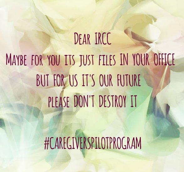gilkaudepsukh's tweet photo. Dear @CitImmCanada it's unjustice not to give result #caregiverspilotprogram .we deserve fair treatment as other immigration program's. https://t.co/bJmwQDBpRe