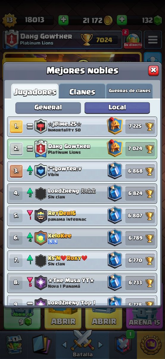 Primera semana de la nueva temporada 🎮🔥 #WeAreLions @PlatinumLionsGG