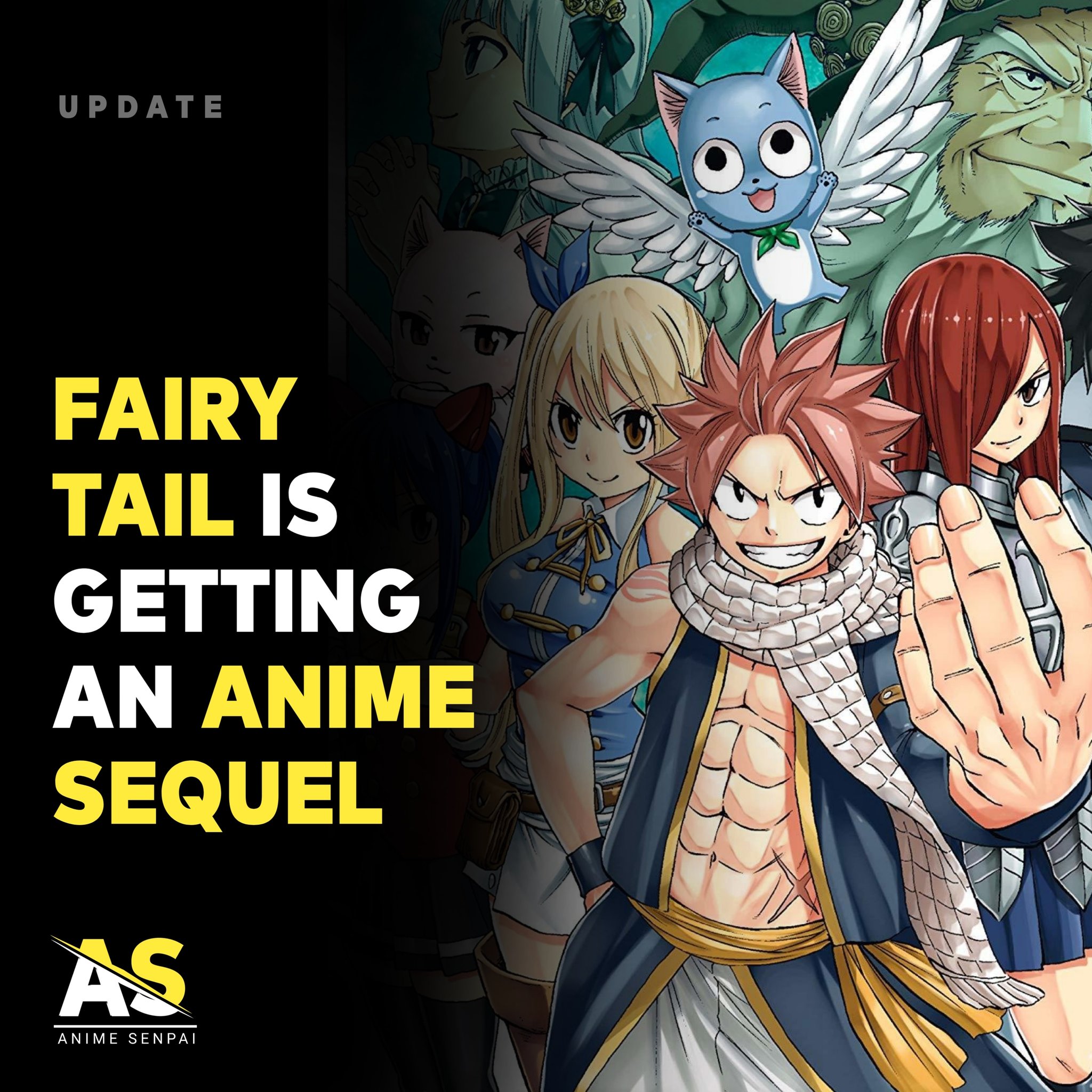 Fairy Tail Sequel Manga to Get New Anime Adaptation