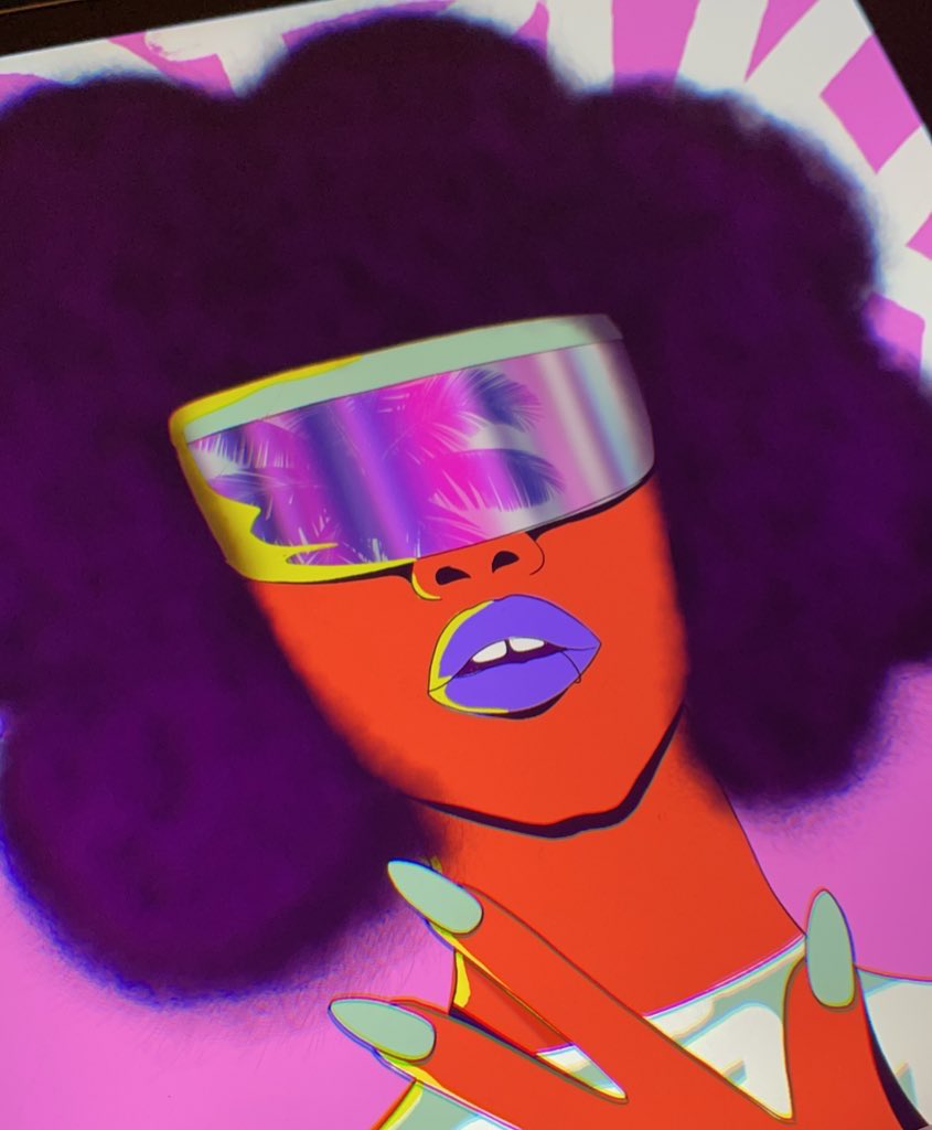 nubikini's tweet photo. Hi everyone! My name is Nubia, or Nubikini 😌 I am growing as a creator and as a collector in the NFT space and here is my latest collection on @onhicetnunc 🍹✨ *Beauty &amp; Brillo*

https://t.co/POYLxUwurt

I hope you like it and thank you for supporting my art ❤️

#NFTCommunity https://t.co/uTtBgXqKjJ