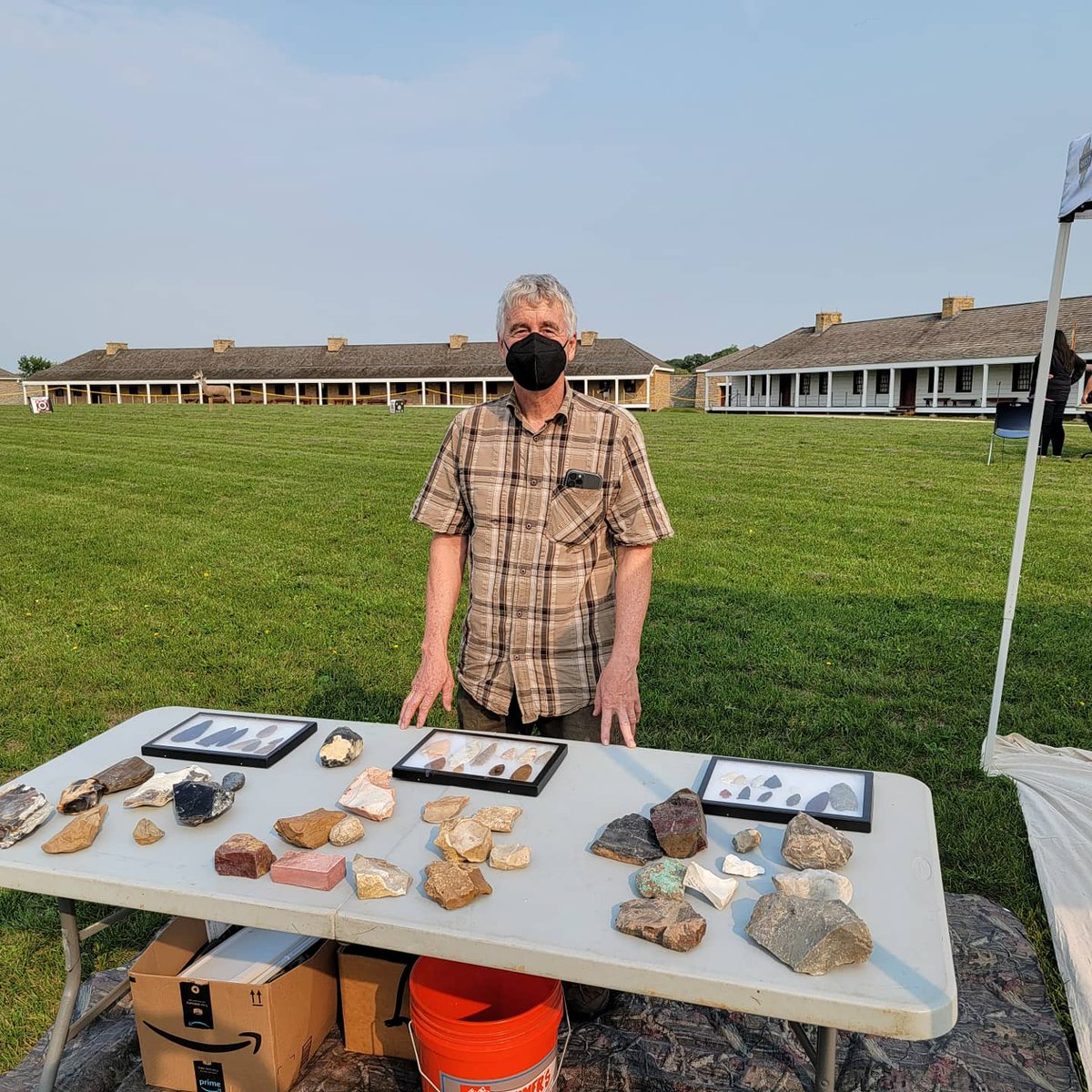 MNArchSociety's tweet photo. Come see us today at Fort Snelling Archaeology Day! 10am-3pm https://t.co/rzywPU2U51