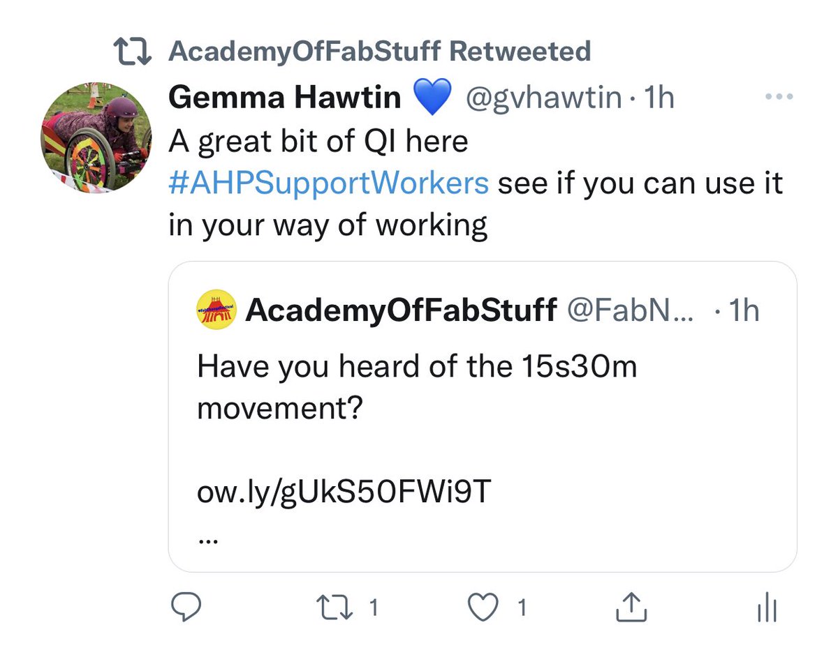 gvhawtin's tweet photo. I'm completing my #FabChange21 board, #FabChange21 here's my evidence for one of the board tasks #FabActivity1 You can take part too here https://t.co/OzXSNM67JX https://t.co/rRJYL0649J