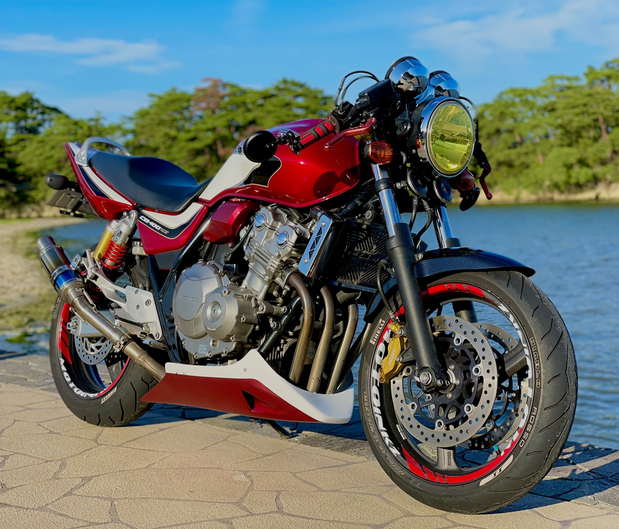 cb400sf アンダーカウル