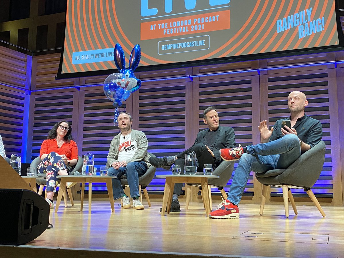 I cannot say enough how much I enjoyed tonight’s #empirepodcastlive @KingsPlace thanks so much to @ChrisHewitt @jamescdyer @AmonWarmann @HelenLOHara @jasonsfolly - great time!