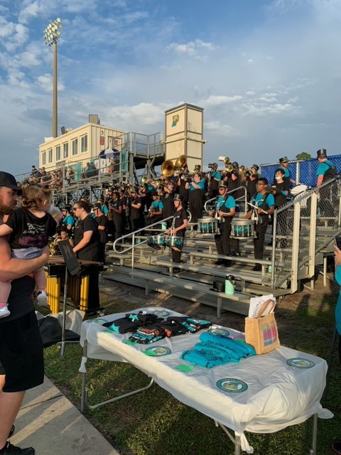 PineRidgeHSBand's tweet photo. PRHS Marching Band - 9/10/21 https://t.co/nefbIMP7pX