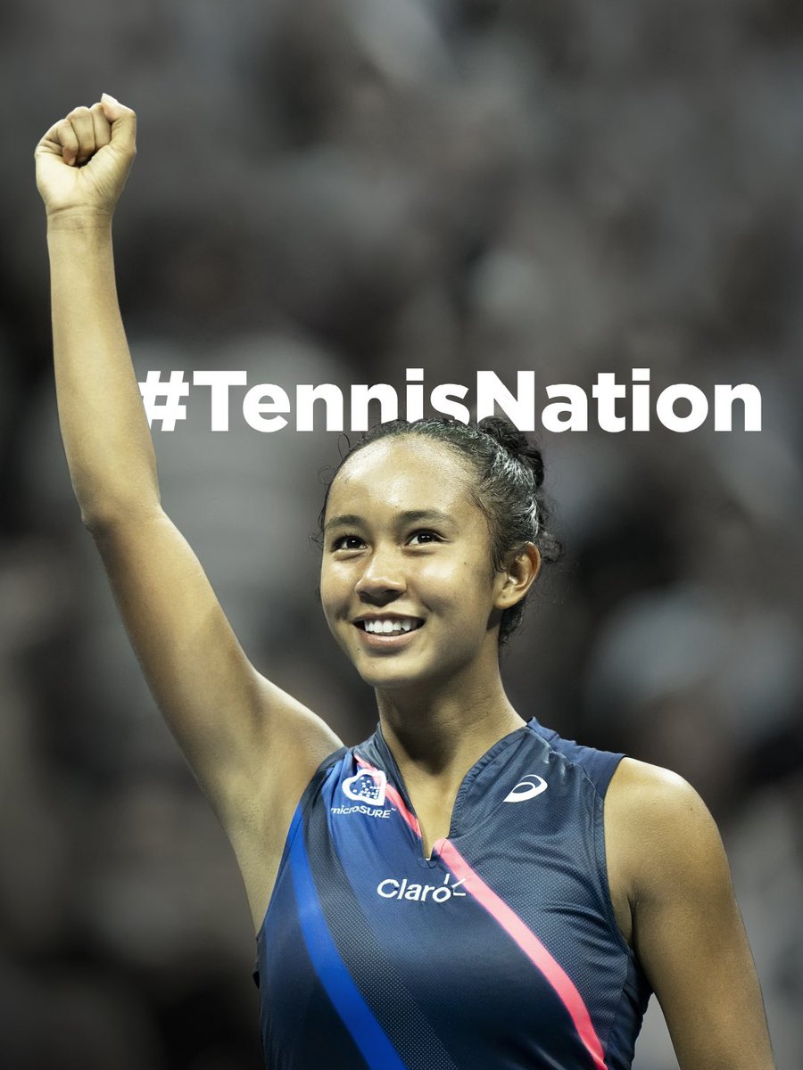 Help us cheer on Leylah Fernandez in the #USOpen final!

Tag us @tenniscanada and use #tennisnation to join the conversation across the country. 🇨🇦

Go <a href="/leylahfernandez/">leylahfernandez</a> 💪