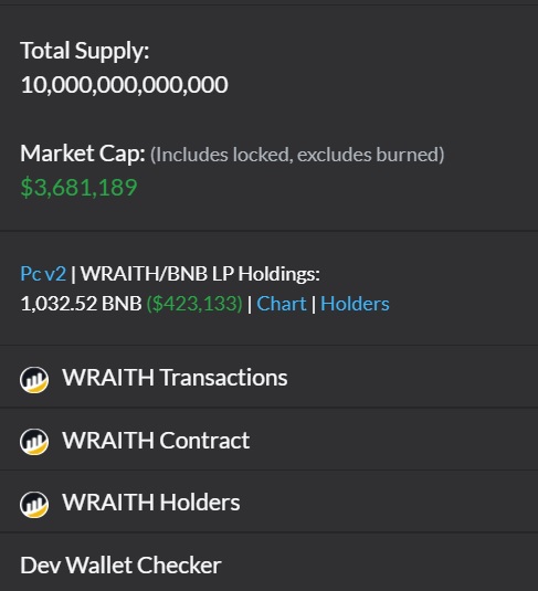 #Wraithprotocol patience... patience..And Booom..😎🚀🚀
poocoin.app/tokens/0x8b3b4…
#DYOR