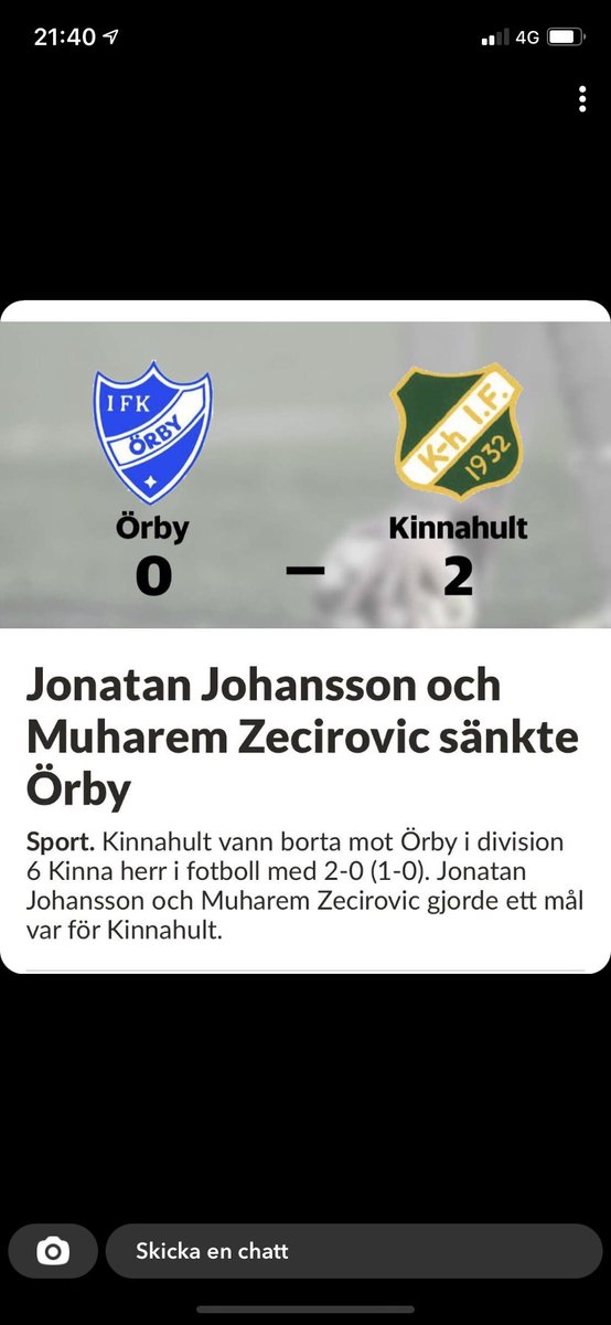 Derbyspöket KHULT ringde?