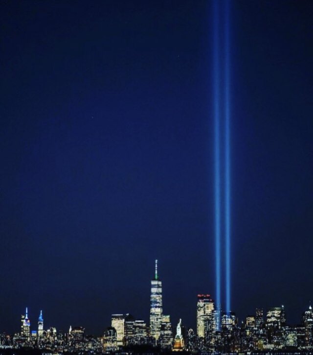 Remembering all who perished 20 years ago today. 🇺🇸Remembering all whose families were forever changed. 🇺🇸Remembering the first responders and all who served. 🇺🇸 #september11 #twentyyearsagotoday