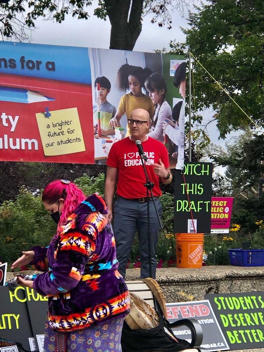 Teachers want a better future for their students.

We need to continue to use our voices to tell the Minister and MLA’s that is draft curriculum is not good enough for our students.