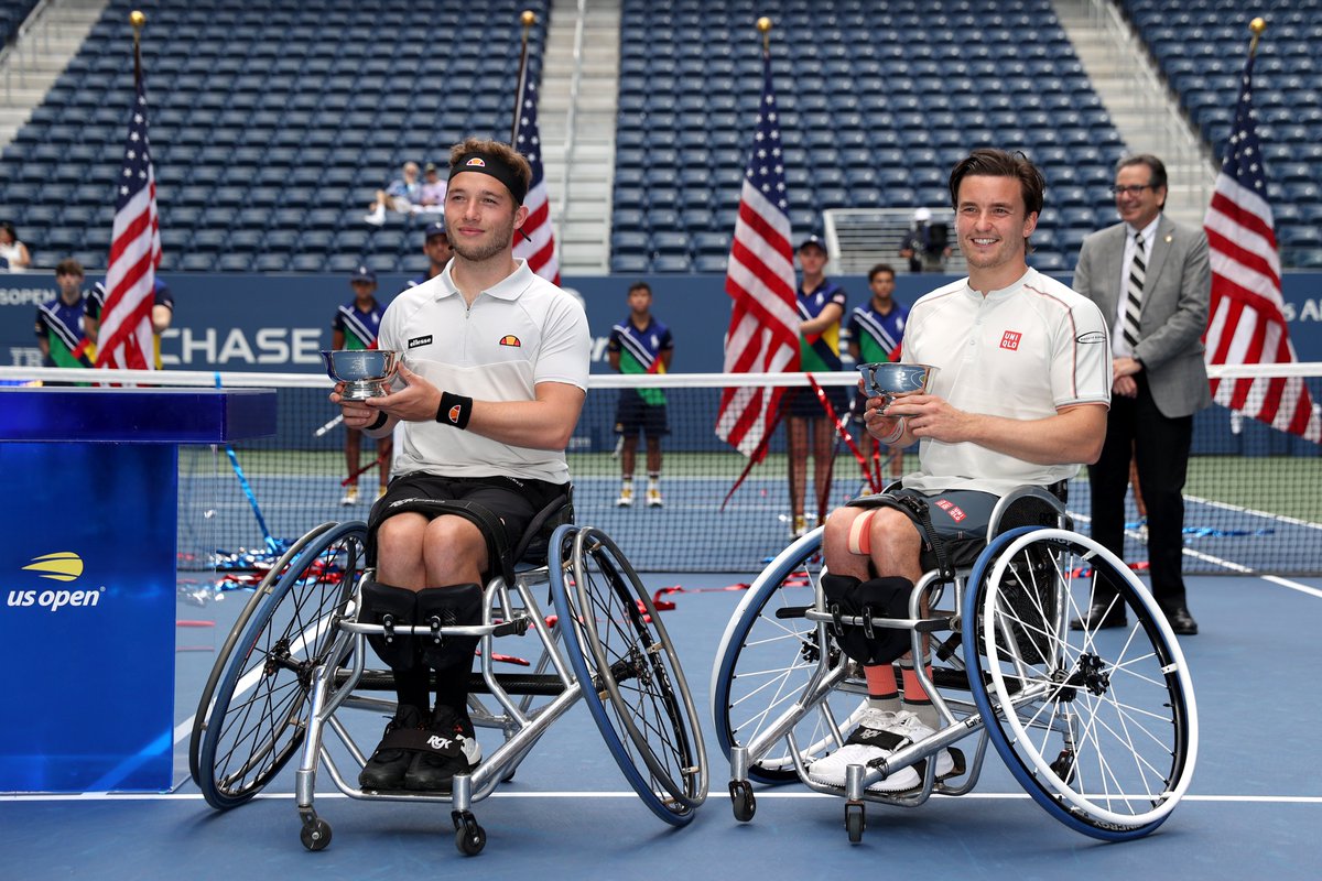 Invincible 💯

<a href="/GordonReid91/">Gordon Reid</a> &amp; Alfie Hewett have defeated Gustavo Fernandez &amp; Shingo Kunieda 6-2, 6-1 to complete a calendar-year Grand Slam! 🏆

🇦🇺🇫🇷🇬🇧🇺🇸