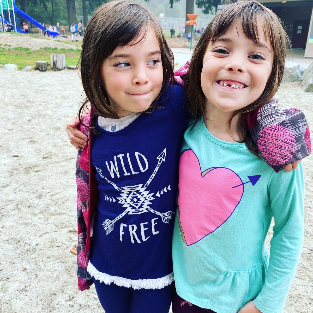 What a great first week! Spending time with students is the best part of our job. Love these smiling faces. @sd47_board #BacktoSchool2021