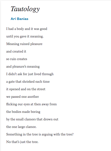 satya043's tweet image. Ari Banias.