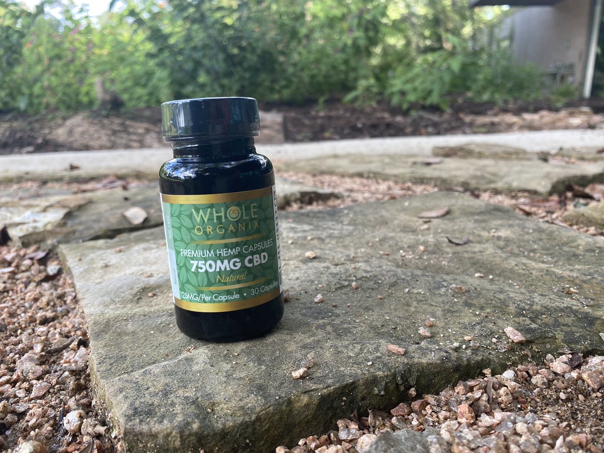 CBD is shown to help reduce stress and anxiety #cbd #hemp #capsules #organic