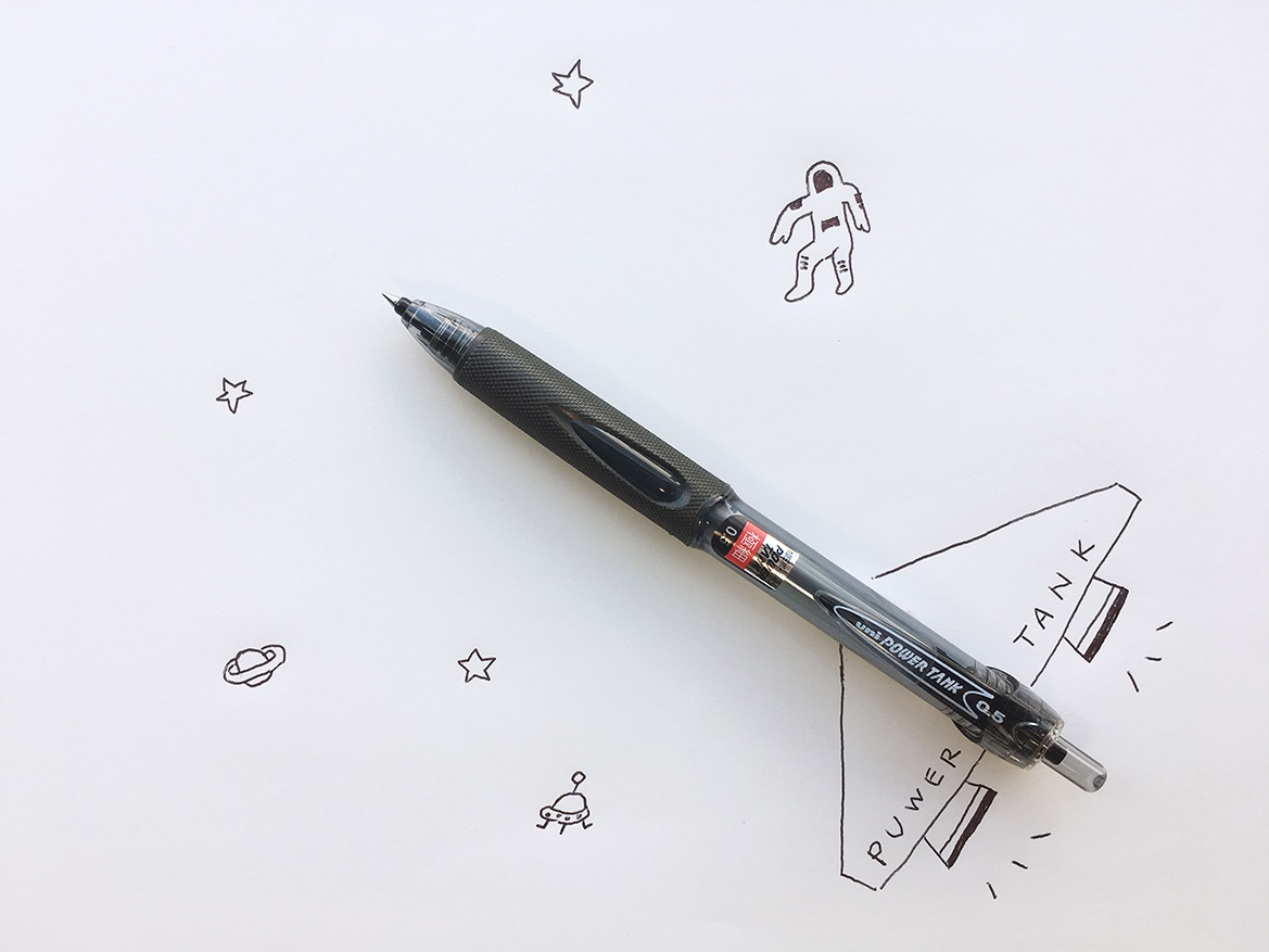 宇宙アイテム⭐️三菱重工コラボボールペン美品