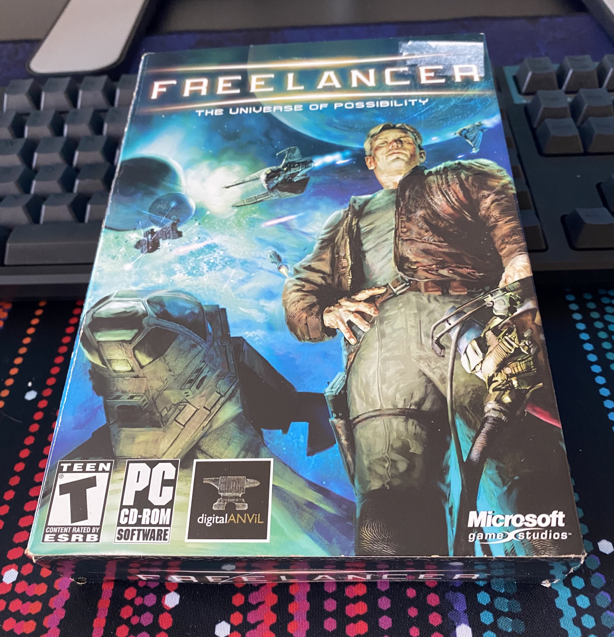 SwiftOnSecurity on X: Freelancer is a space trading and combat simulation  video game developed by Digital Anvil and published by Microsoft Game  Studios in March 2003  / X