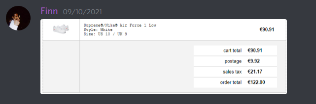 Supreme AF1 Low restocks ✅

Easy money.
