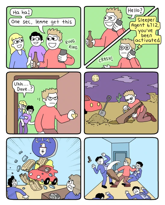 💤New comic: Sleeper Agent💤 